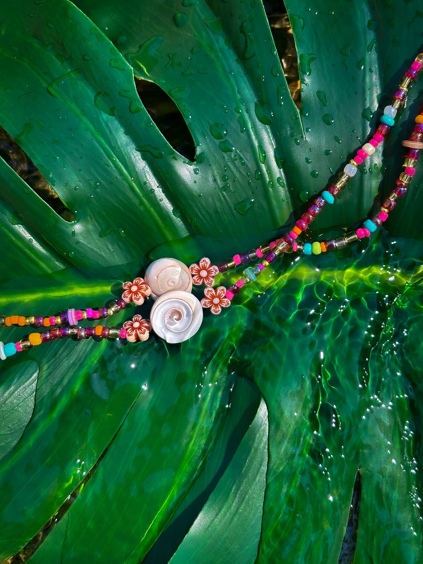 Rainbow Paradise Waist Beads