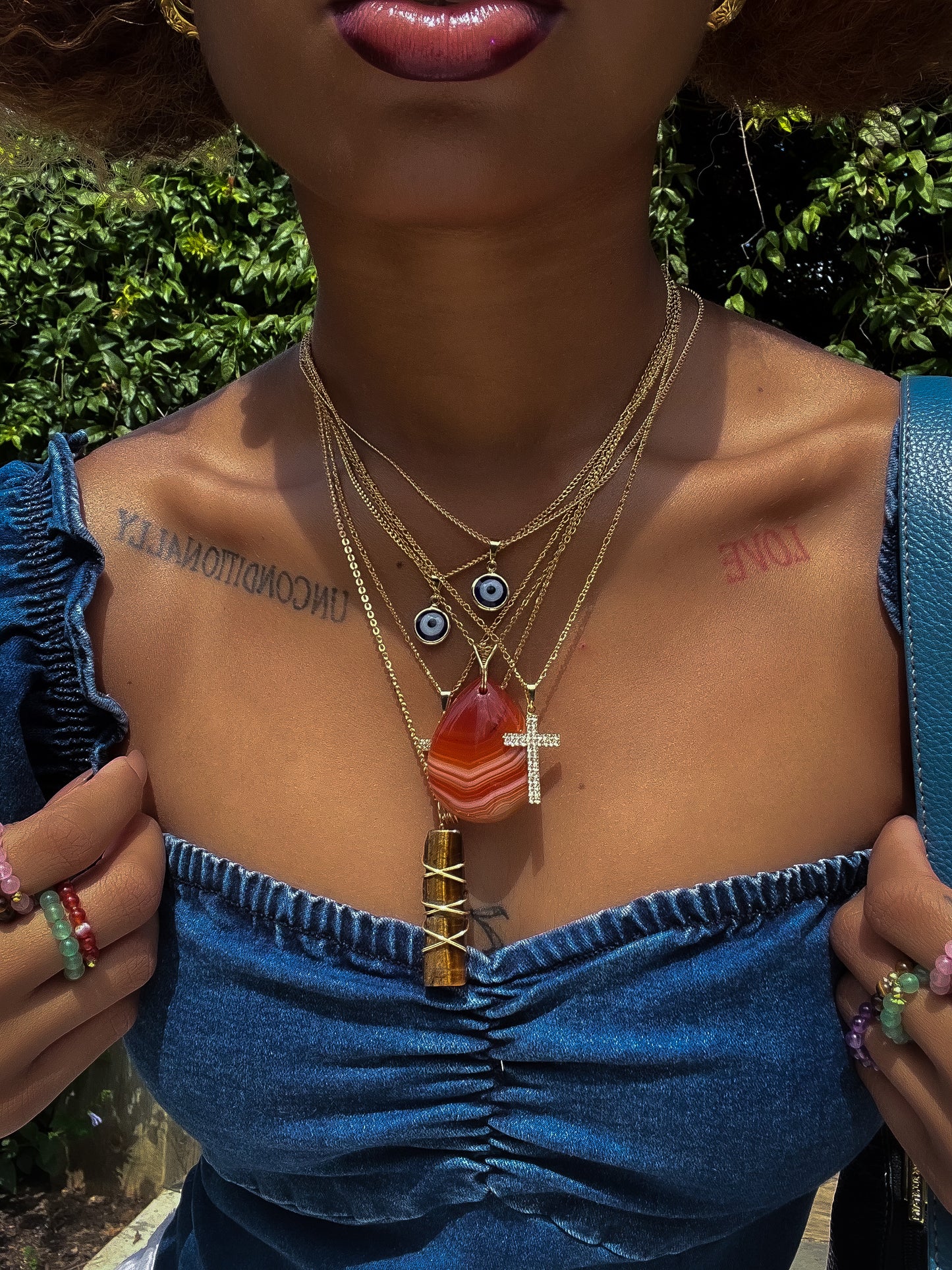 Simple Evil eye Necklace