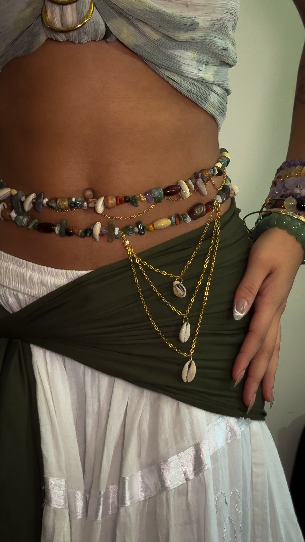 Virgin Mary Bangle Bracelet