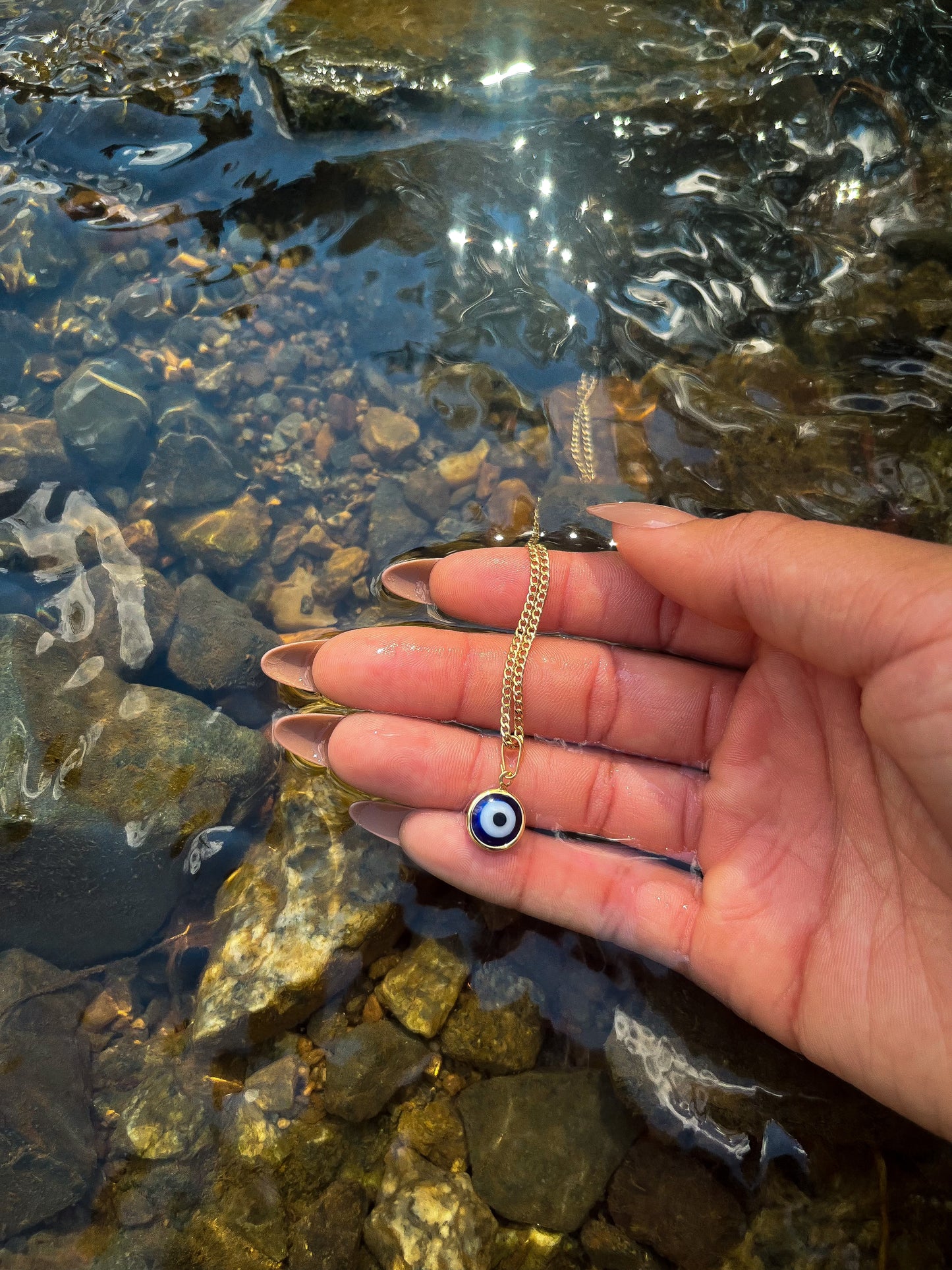 Simple Evil eye Necklace