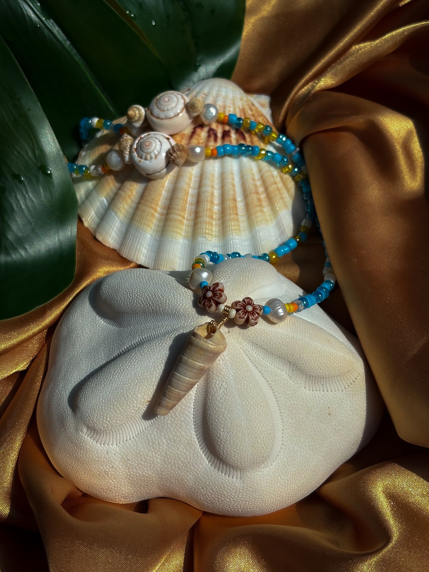 Blue Lagoon Waist Beads