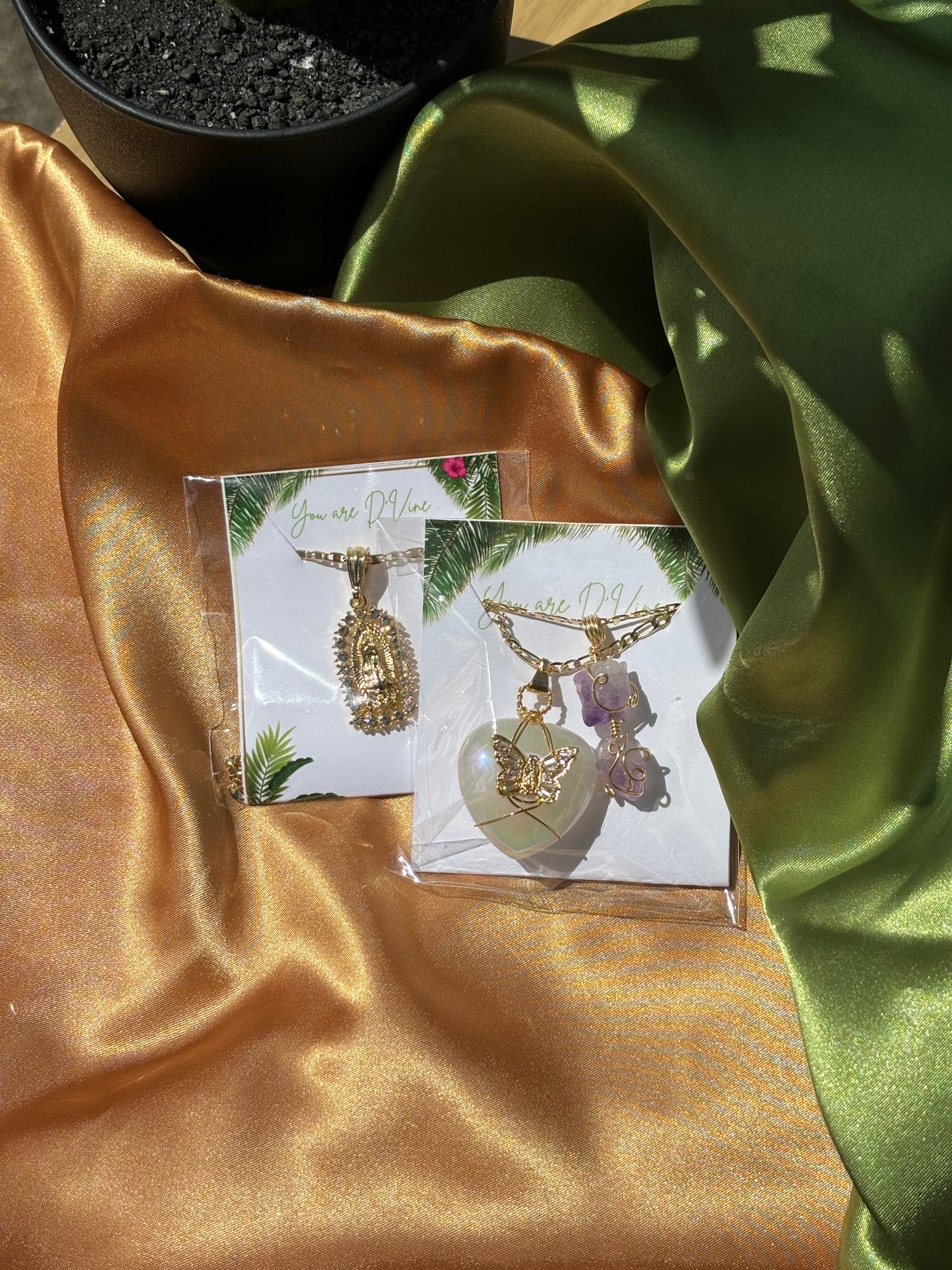 “Heart of the Virgin Mary” Necklace