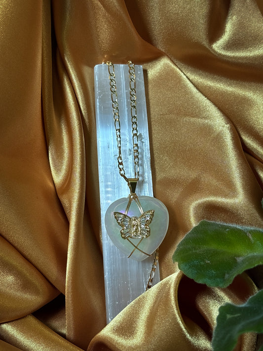 “Heart of the Virgin Mary” Necklace