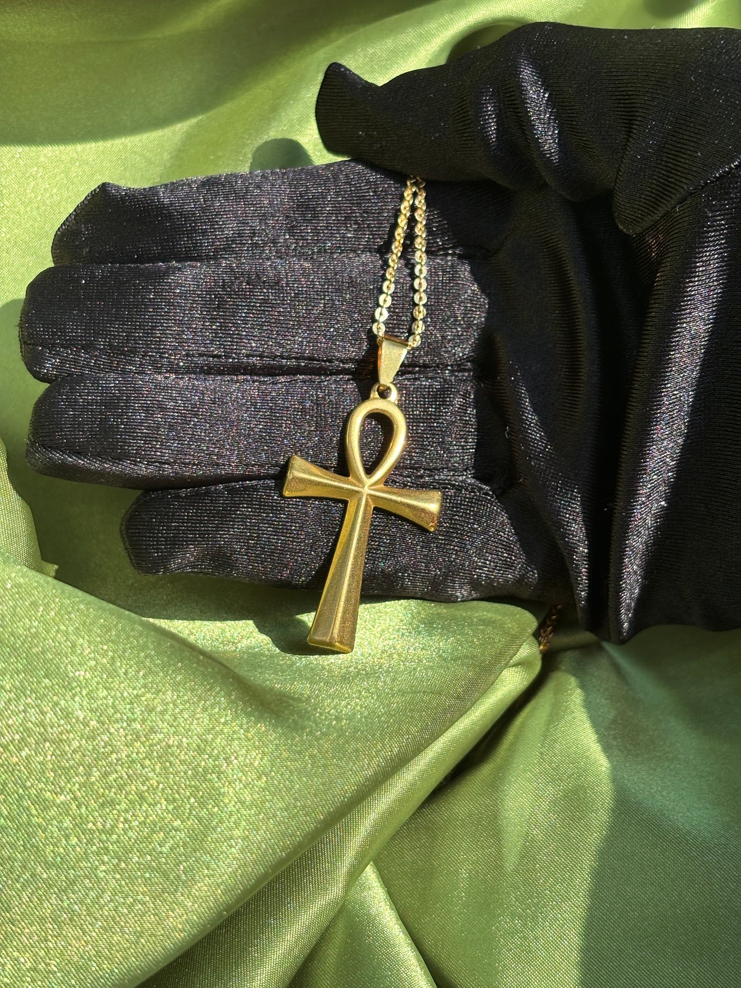 Gold Ankh Necklace
