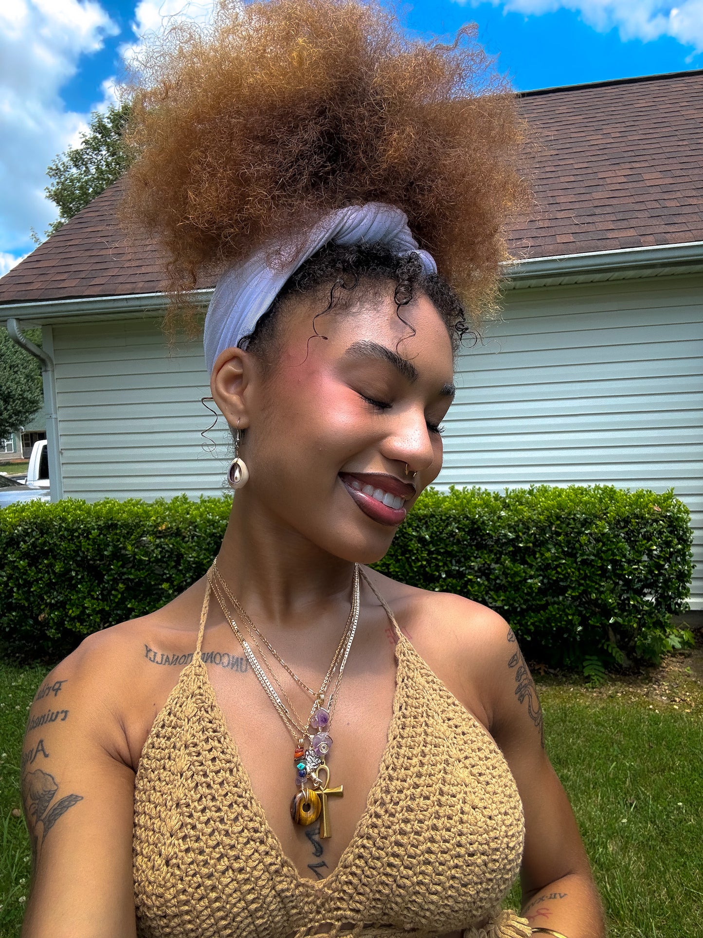Gold Ankh Necklace