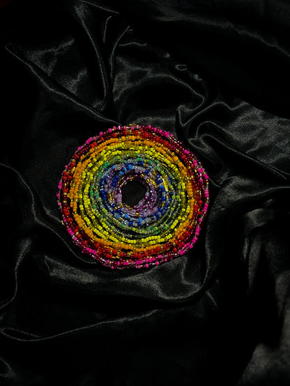 Rainbow Waist Bead Set