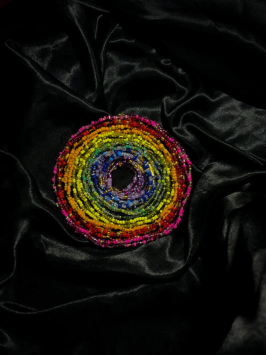 Rainbow Waist Bead Set