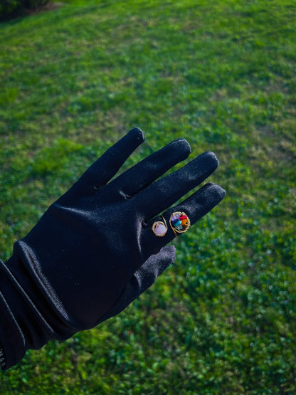 7 Chakra Crystal Ring