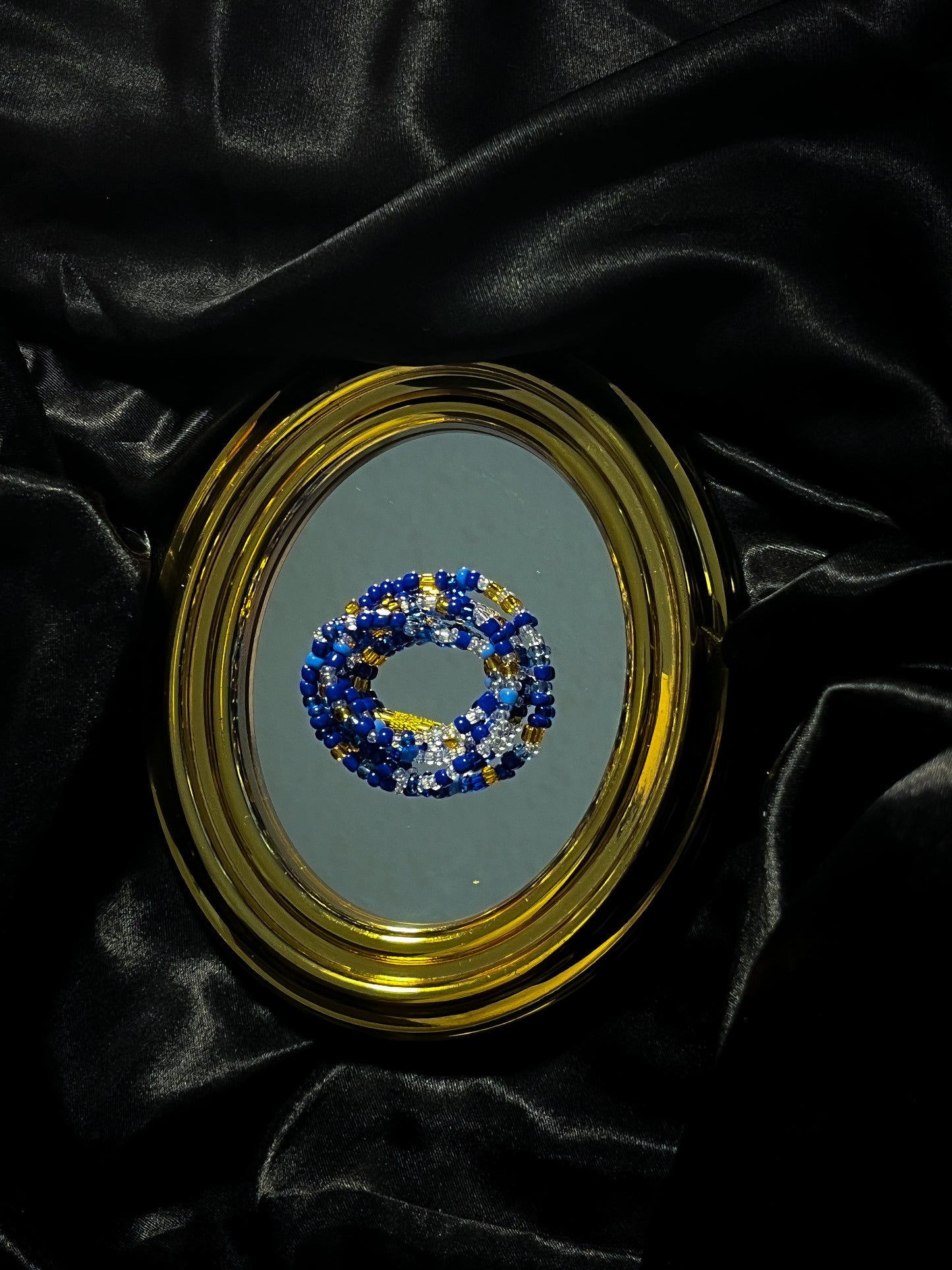 Blue 3rd Eye Chakra Waist Beads