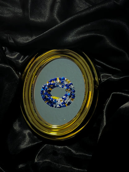 Blue 3rd Eye Chakra Waist Beads