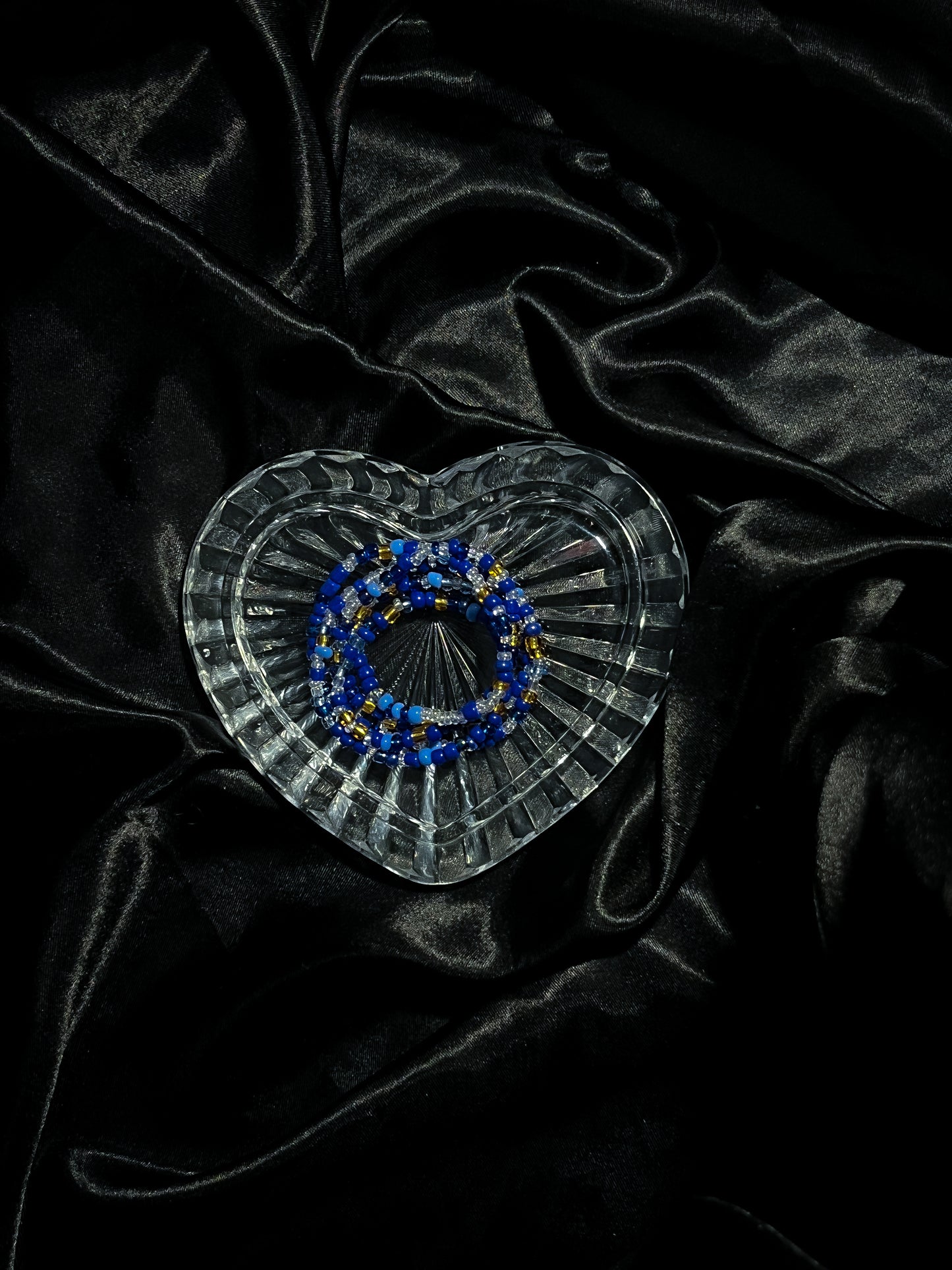 Blue 3rd Eye Chakra Waist Beads